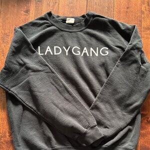 Black Original Ladygang Sweatshirt M
